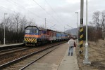 Pracovn vlak, Hradany 1.3.2012