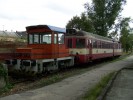 851 020-8 spolu s aku lokomotivou 2.10.2009 v arelu DKV Olomouc(foto Pavel Valenta)