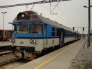 954 223-2 na vlaku 4551 ve Znojm dne 2.9.2012