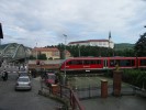 Os vlaky ji nejezd do Bad Schandau (zaplaven pstup k zastvkm), ale pouze do Dolnho lebu
