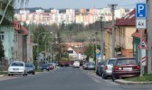 Manipulan vlak pejd pejezd v ulici Svatopluka echa