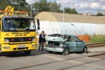 Dnen nehoda 843 010 s osobnm automobilem u Rochlic