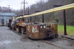 USA Greensburg National Mine Service 15-Ton Trolley locomotive. It operated at the last 600VDC troll