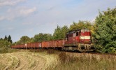 742 211 v ele nkladnho vlaku, Stakov-Osvran, 6.10.2012