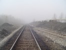 Odboen vleky, pohled ke stanici Doubrava