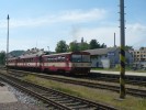 854-008 Os 5148 a na ppei 810-309 jako nhradn vlakov doprava do Police n.Metuj