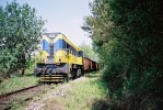 740.837 ve vlekovm vlaku z dolu v Libun, sjd do st. Kam.ehrovice 30.5.2005
