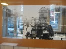 Historick snmky tramvaj vyfocen v mstnm McDonaldu