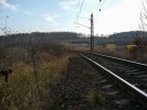 OLBRAMOVICE - pohled z trati, vlevo kladky po mechan.nv. a pedvsti