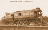 USA POSTCARD+-+CHICAGO+-+TRAIN+-+NEW+YORK+CENTRAL+-+INSPECTION+ENGINE+NAMED+CHICAGO+-+c1910