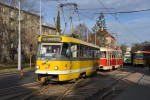 Souprava tramvaj T3 . 187/192 najd na kaliforan, Klatovsk, Plze, 15.12.2019