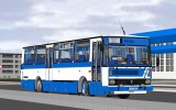 Karosa C734.1340 z Piean odstaven na Trnavskej autobusovej stanici ako linka PN-TT