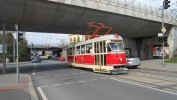 Historick tramvaj T1 . 121 za ndram
