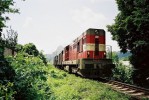 742.301 (DKV Praha) odjd v Mn do Vrovic z branick stanice, 1.6.2003