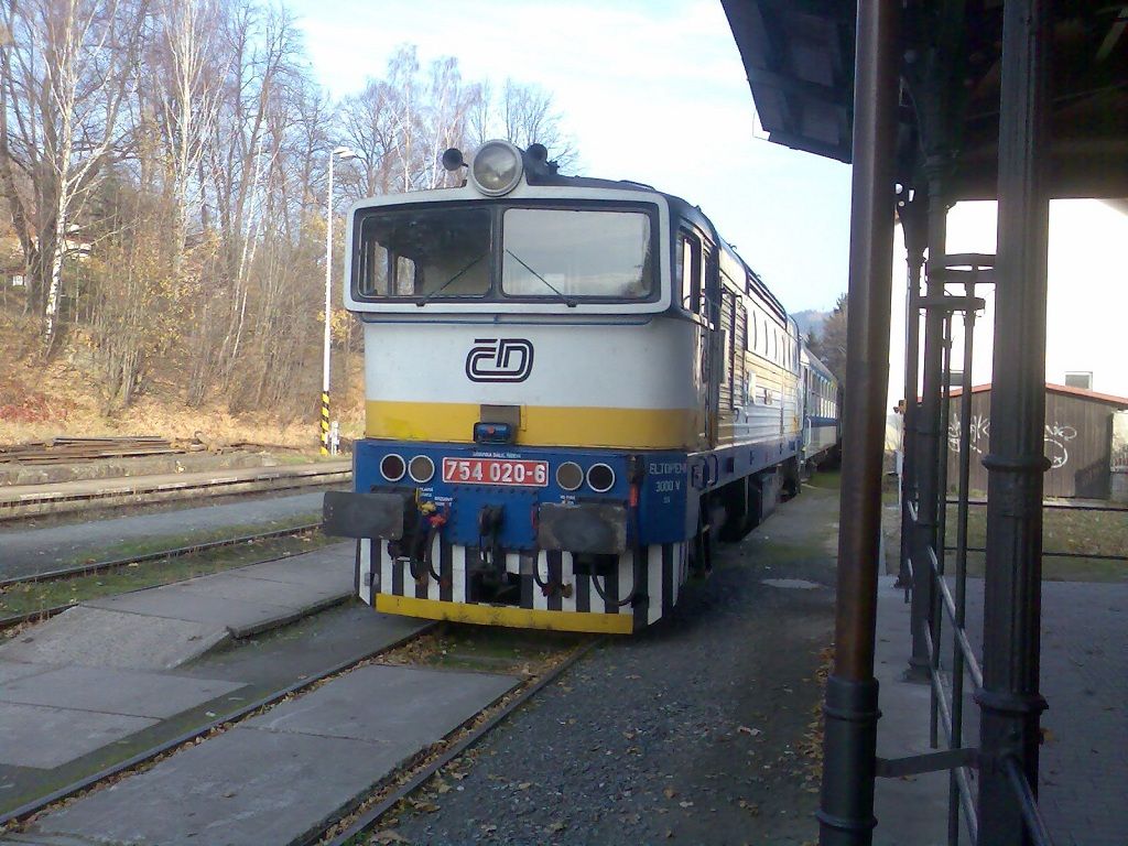 V roce 2011 byla 020 v Jesenku pod DKV Olomouc