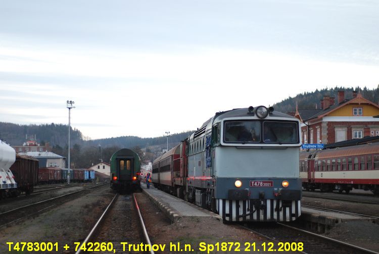 T4783001+742260, Trutnov hl.n., Sp1872, 21.12.2008 (foto: Vla Musil)
