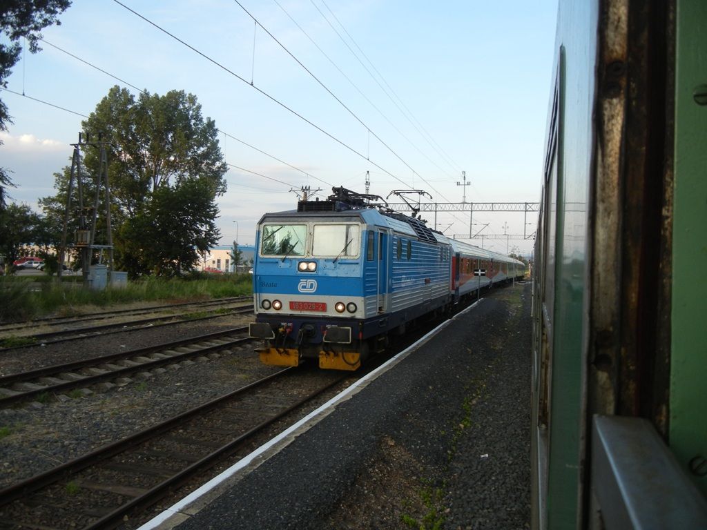 Ken s vlakem PREG Marmy v Piechowicch