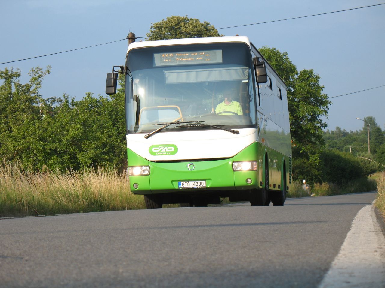 Irisbus Crossway SPZ 6T8 4390 na lince 870 560 (Orlov - Bohumn)