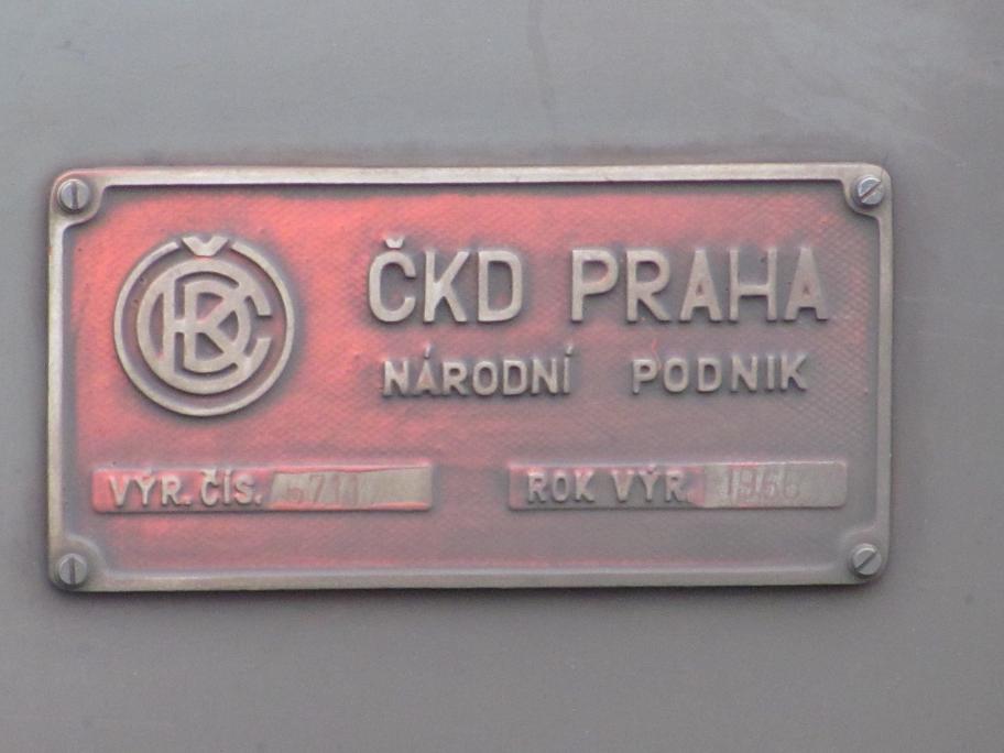 749 006 - ttek - KD Praha nrodn podnik - r.v. 1966