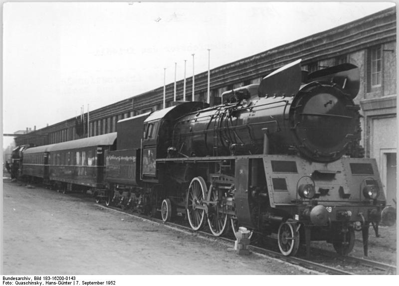 Ol 49, veletrh v Lipsku, z 1952, zdroj: Bundesarchiv