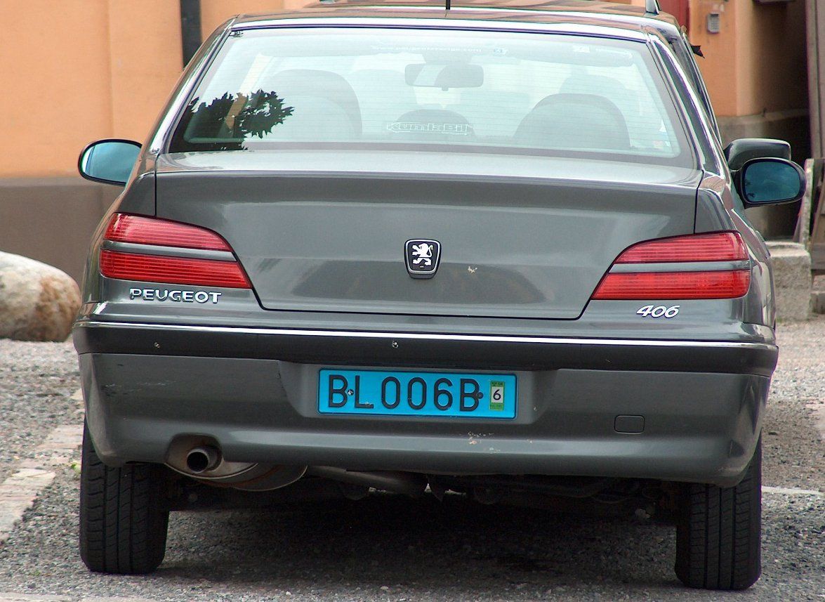 BL =  Francie; ..... B = oficiln diplomatick vozidlo