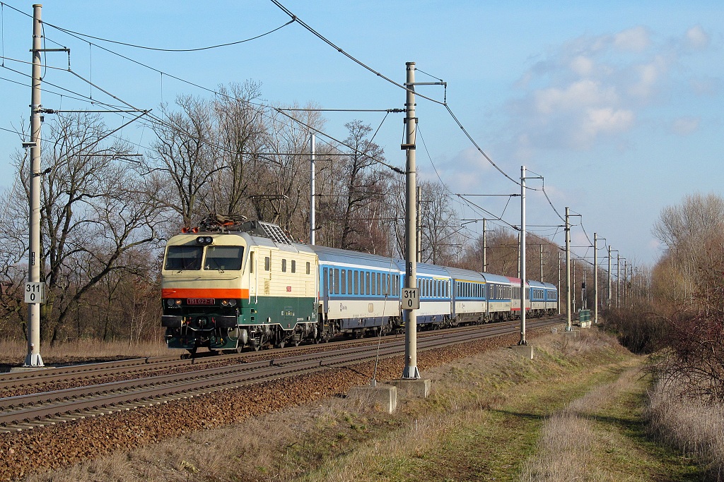 151.023-Ex 116, Pardubice-Oponek.29.1.