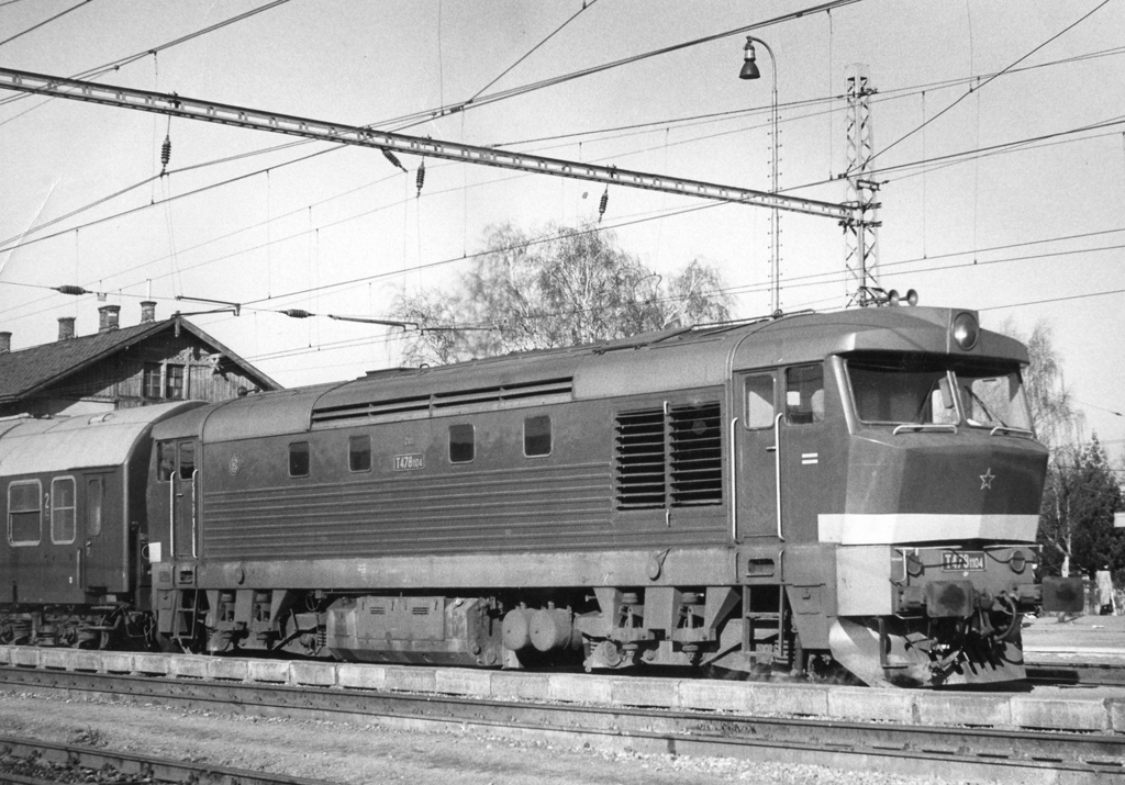 T 478.1104 (L.D. Vesel nad Moravou), 26.2. 1987, Otrokovice, autor: Jaroslav Vale