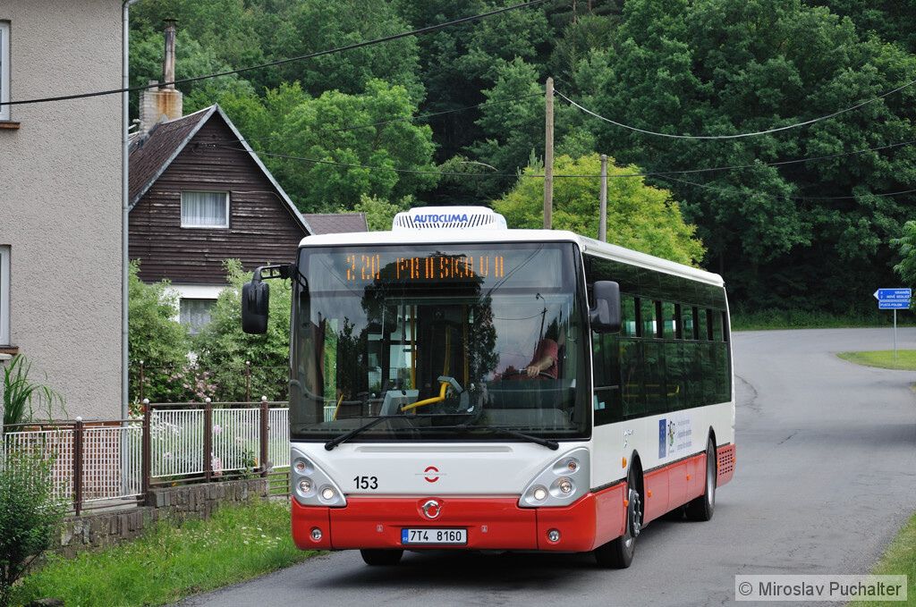 Ev. . 153 (Irisbus Citelis 12M) na Perovci.