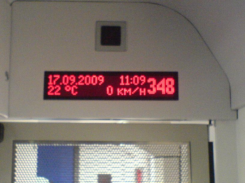 Aktuln datum, as, teplota, rychlost a slo vozu