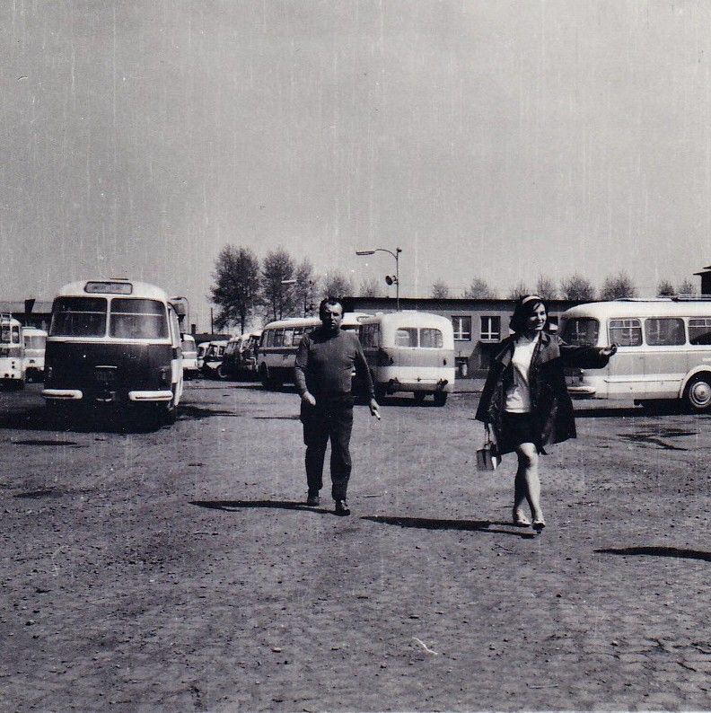 Gare SAD v Perov na konci 60 let.