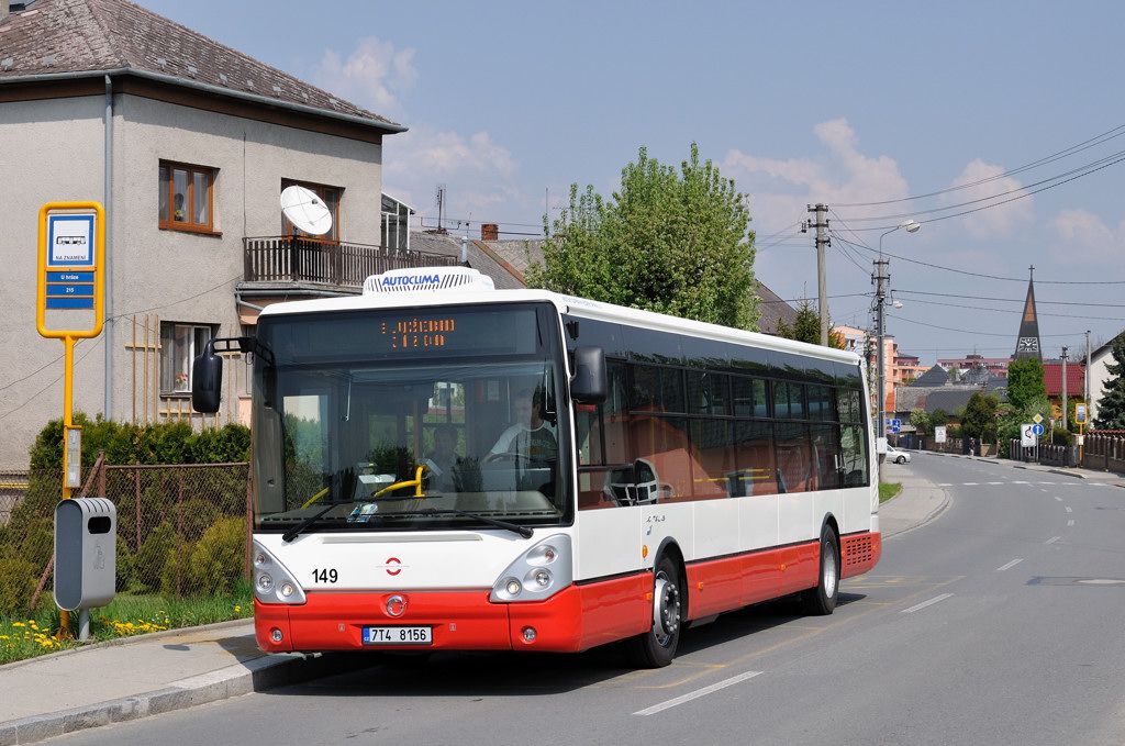 Ev. . 149 (Irisbus Citelis 12M) v zastvce 