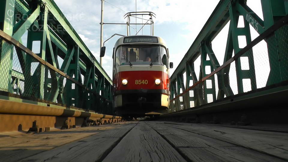 2013 10 06 - Tramvaje Praha - Posledn den provozu tramvajovho mostu v Troji