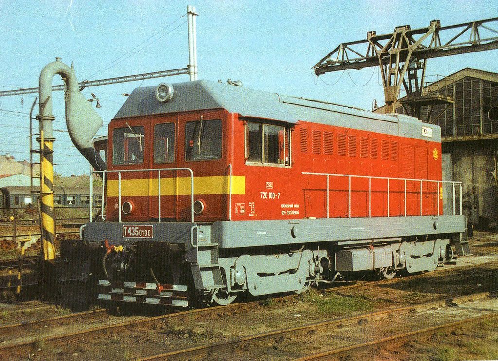 T435.0100, duben 1989. depo Pardubice, Autor: Ji Kulhnek