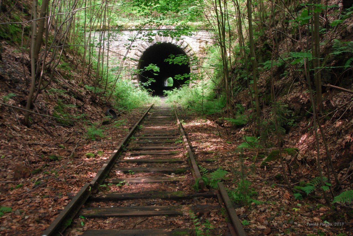 Tunel v Hornm Slavkov, horn portl