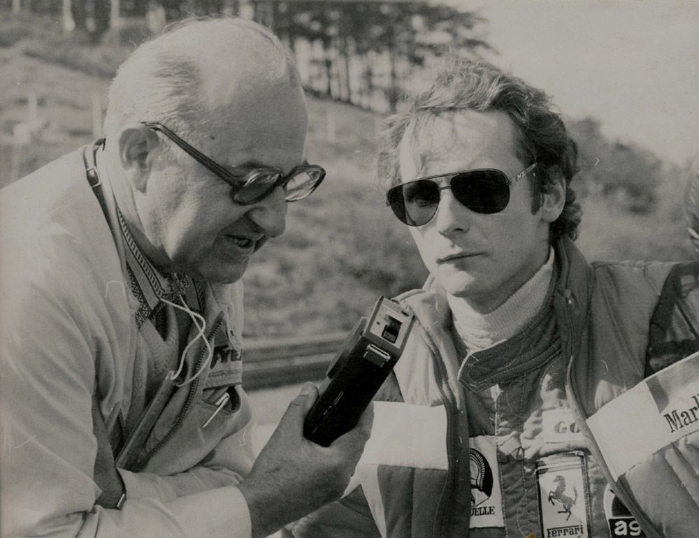 Karel Hrubec a Niki Lauda