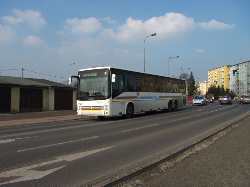 Irisbus Ares 15M DPKV na lince z Jchymova do KV