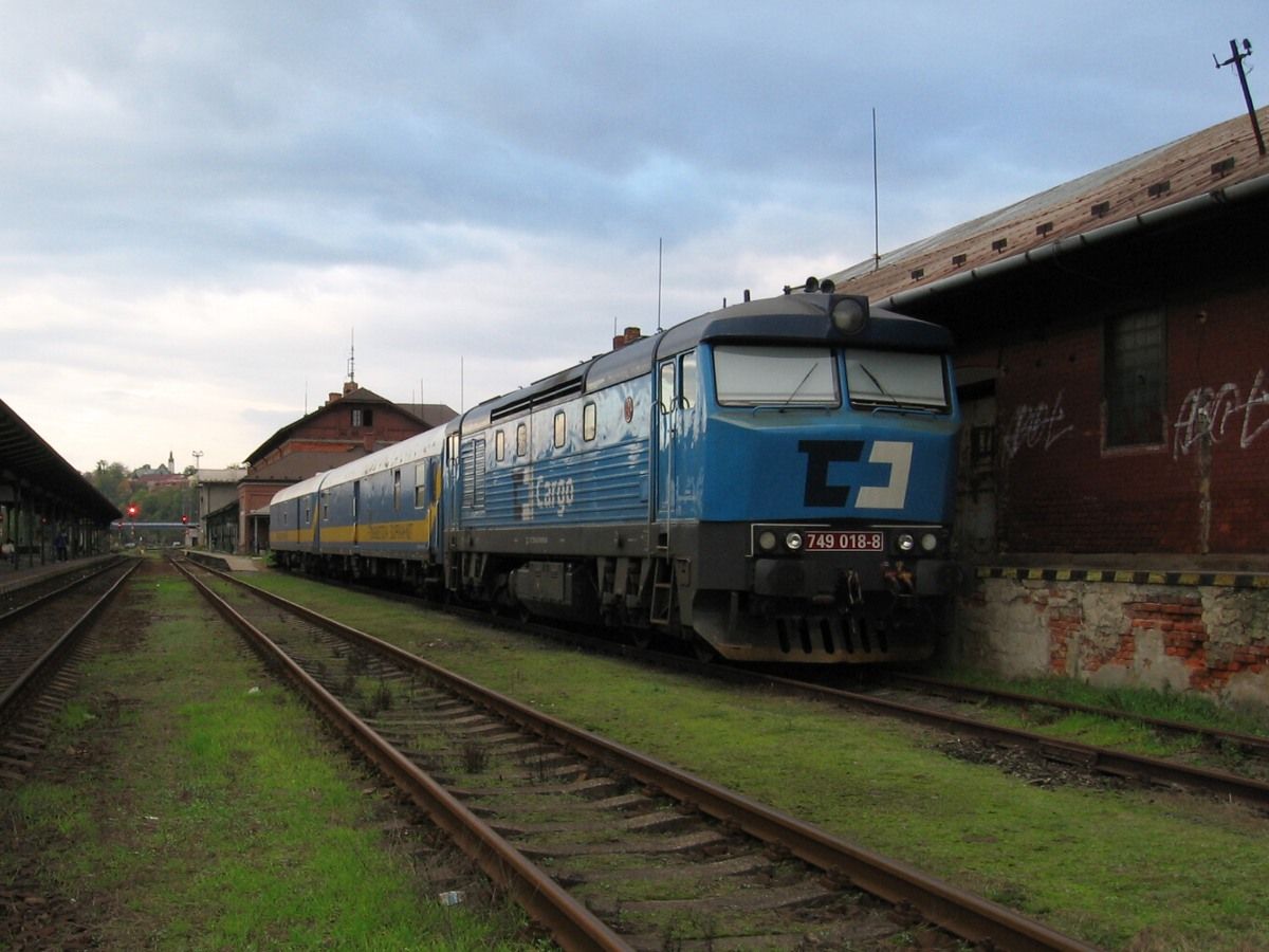 749 018-8 DC SOKV .Budjovice