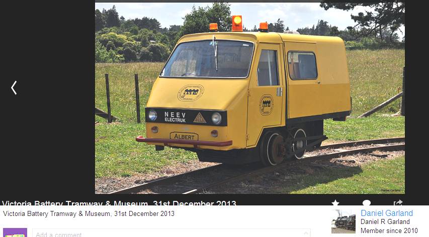 NEW Zeland Victoria Battery Tramway & Museum, 31st December 2013