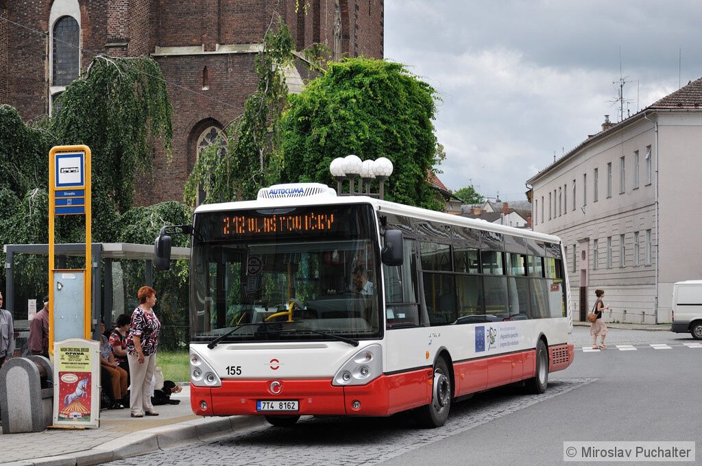 Ev. . 155 (Irisbus Citelis 12M) v konen 