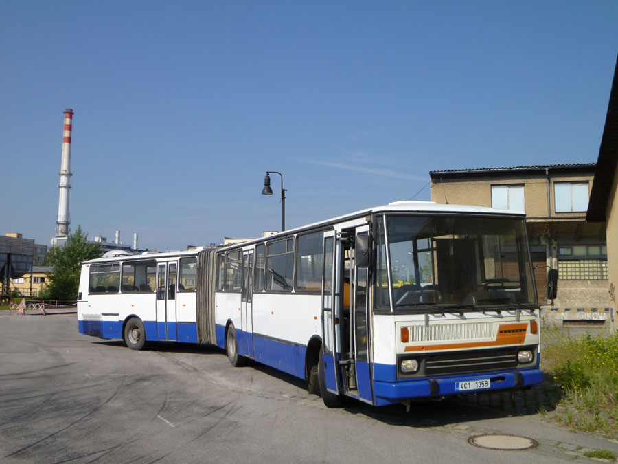Ex CR 81-80 ji po optovnm zprovoznn a doplnn chybjcch dl ped odjezdem do Prahy.