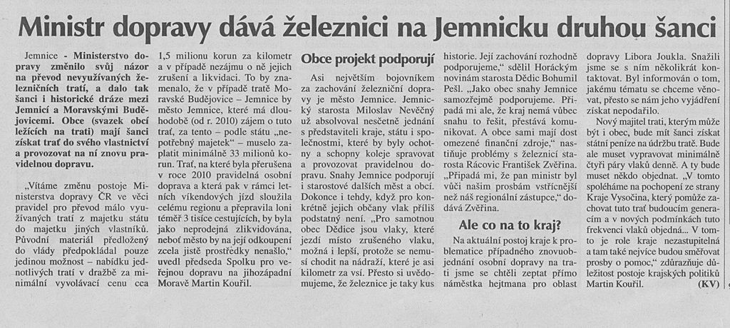 Horck noviny 17.4.2012