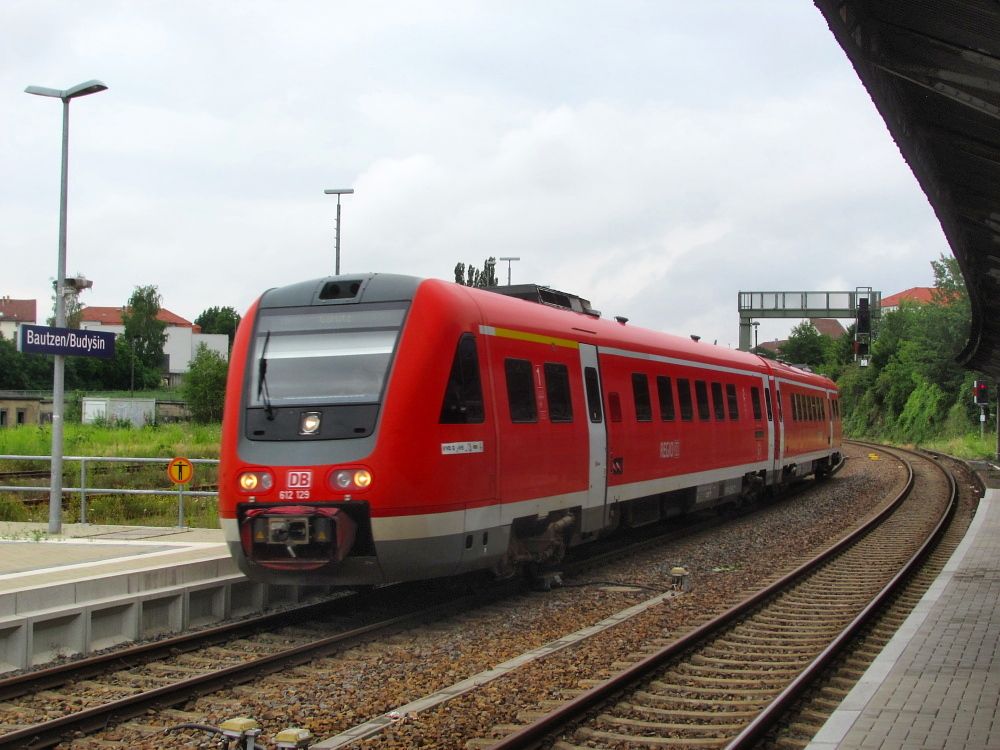 RE1 jedouc v trase Dresden - Grlitz na ndra Bautzen/Budyin
