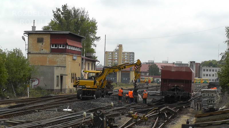 2013 05 25 - Likvidace nsledk vykolejen nkladnho vlaku na ndra Kladno