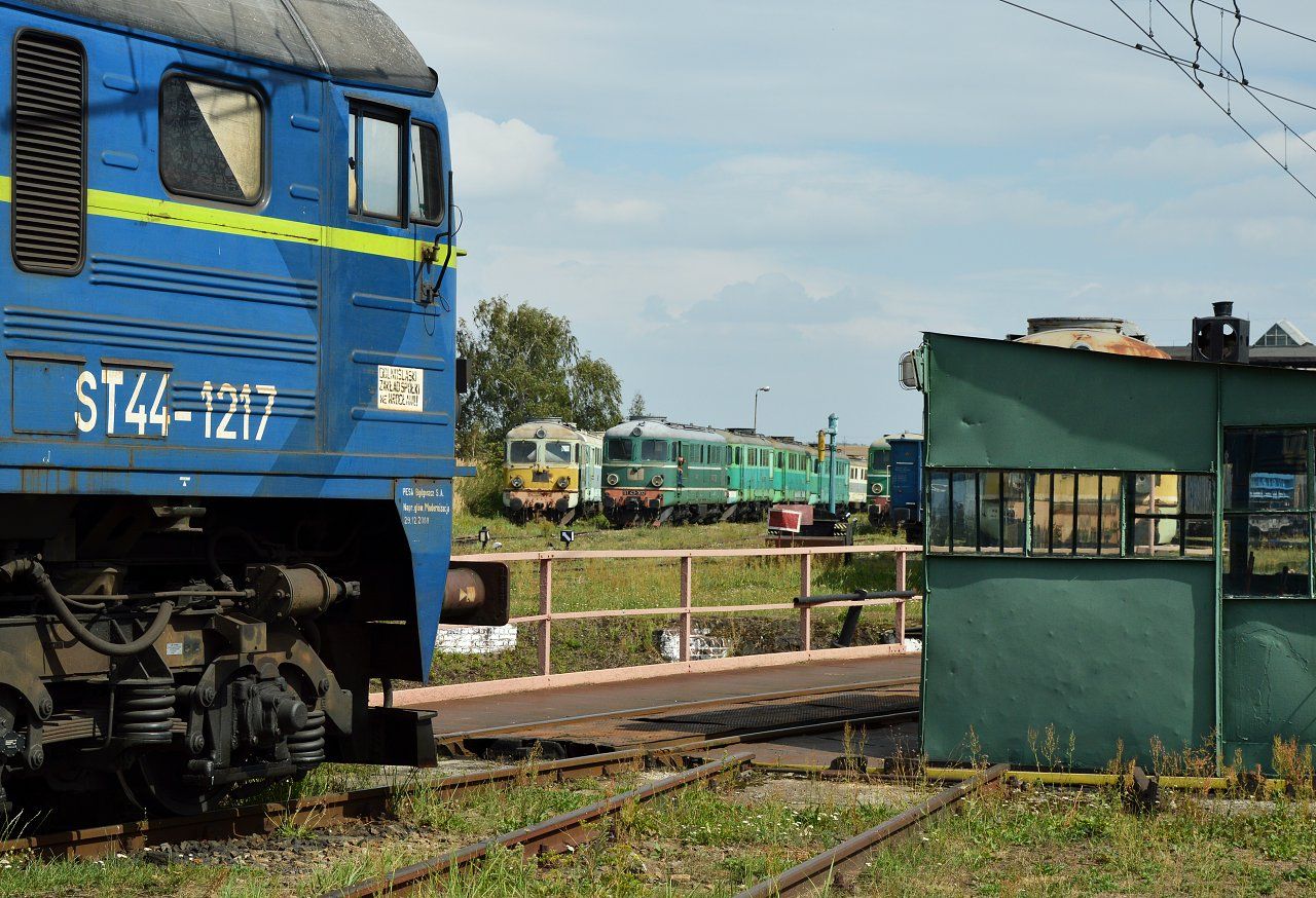 ST44-1217 + ST43-302, Kamieniec Zbkowicki, 28.8.2015, foto:Vojtch Gek