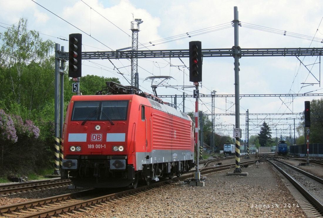 DB 189.001 II, Praha-Uhnves
