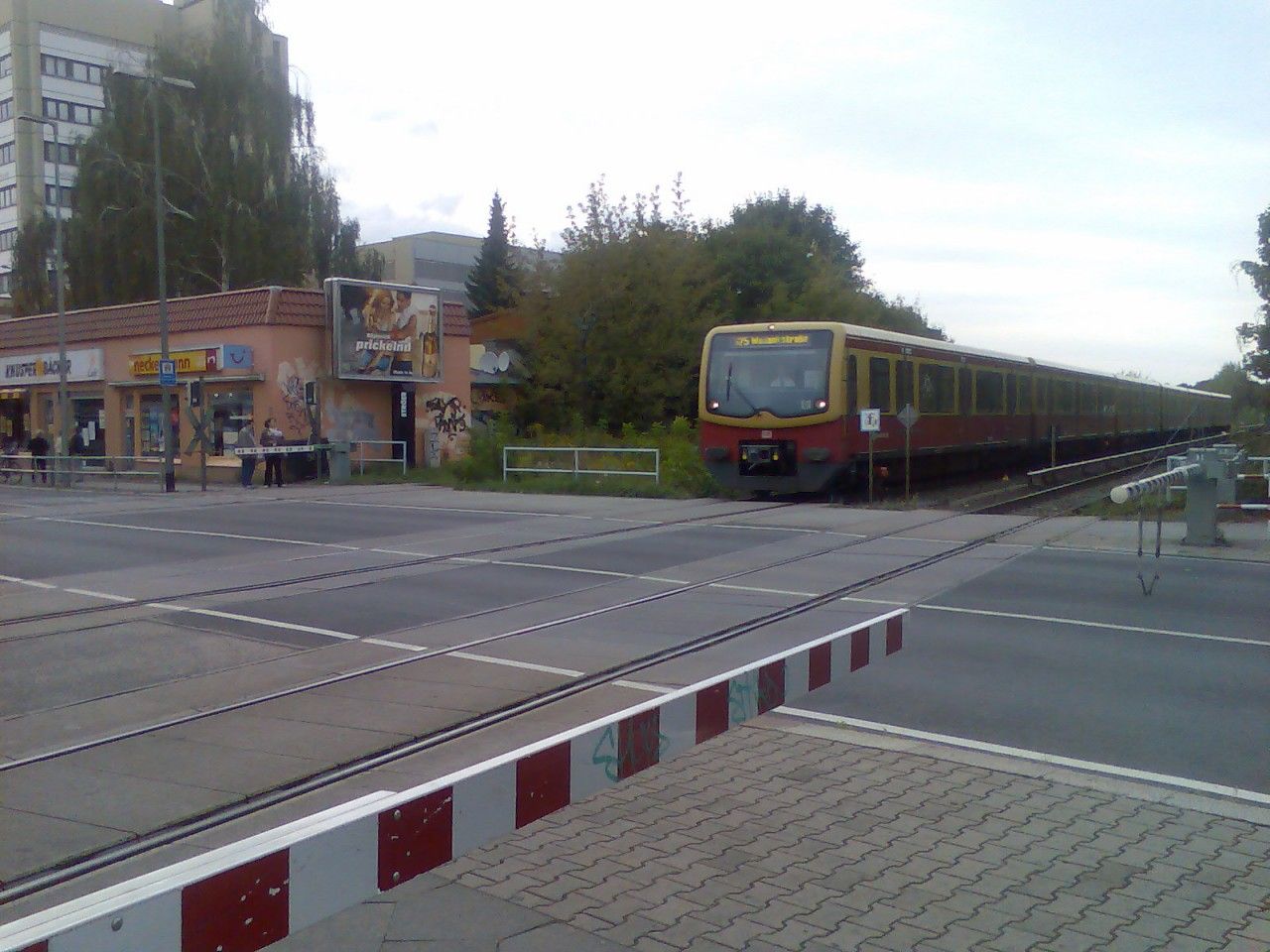 pejezd u stanice Tegel