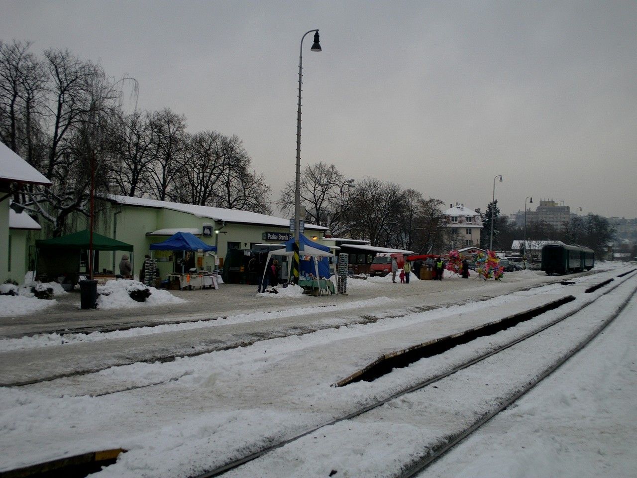 Pust a zmrzl branick st. ekajc na mikulsk vlak, 5.12.2010