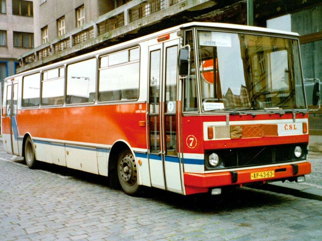 AP 43 - 63 (ev. . 7) - Karosa B732 - 7. ervna 1992 - Praha, snovka