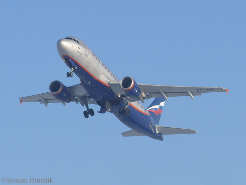 Airbus A320-214 VP-BQW Aeroflot
