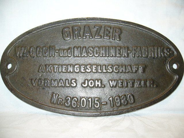 Grazer Waggon- u. Maschinen-Fabriks AG; W.Nr. 36.015/1930